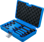 Conjunto de extensão de impacto | 6,3 mm (1/4") / 10 mm (3/8") / 12,5 mm (1/2") | 9 peças