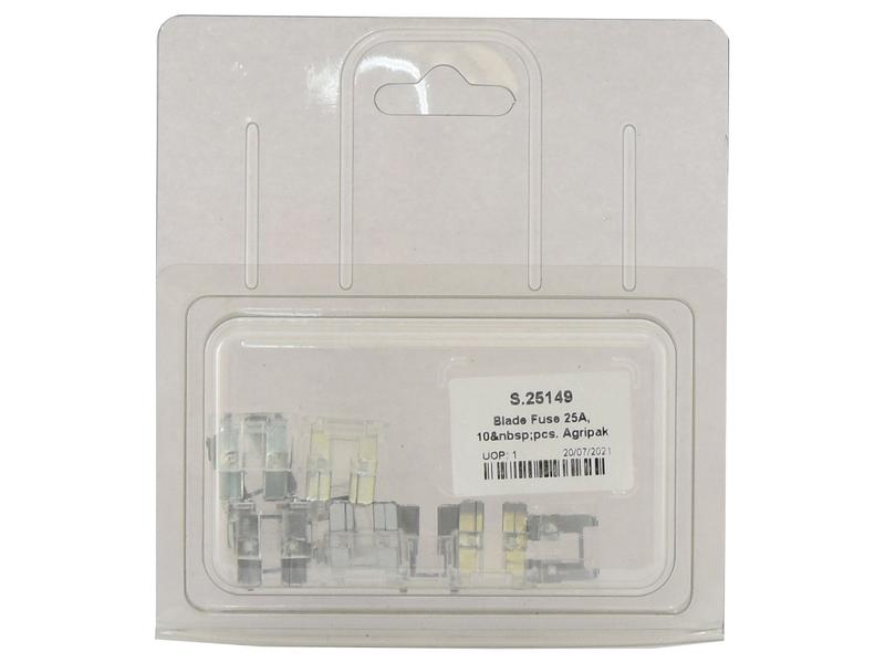 Agripak 10 un. Agripak fusiveis placa sortido (S.25149)