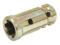 PTO Fusivel - Estria Femea 1 1/8'' - 6 x Male spline 1 3/8'' - 6 with (S.253)