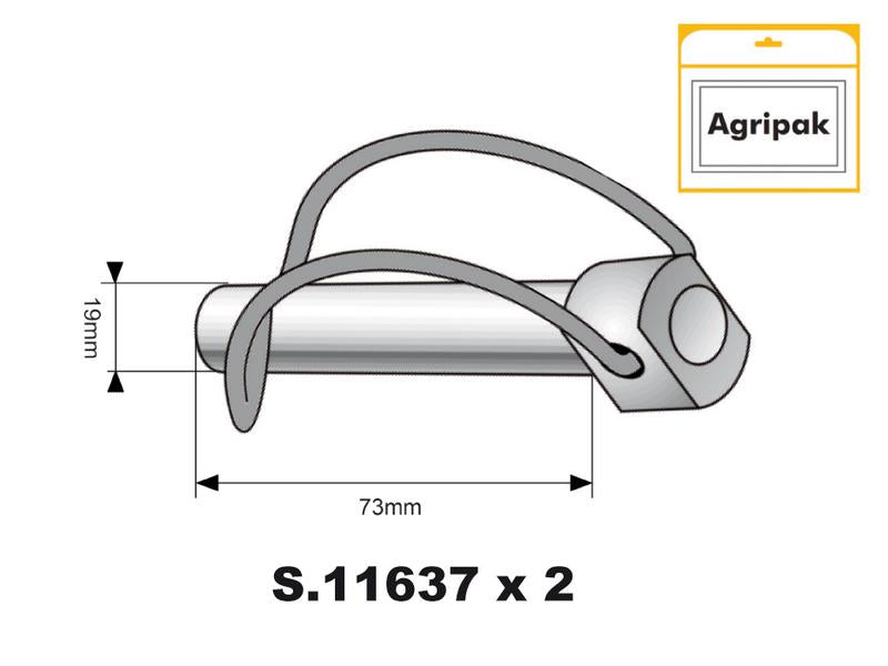 Agripak cavilhas (S.25637)