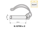 Agripak 2 un. Cavilha 10mm x 60mm (S.25799)