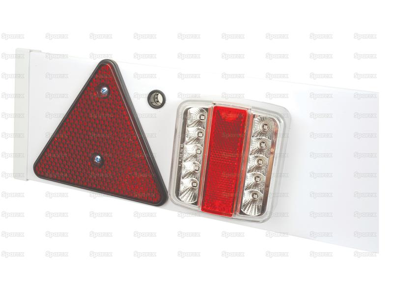 LED Conjunto de iluminação, Comprimento total: 1200mm, Funções: 4, Travão / Traseiro / Pisca / Chapa de matricula (S.26298)