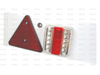 LED Conjunto de iluminação, Comprimento total: 1200mm, Funções: 4, Travão / Traseiro / Pisca / Chapa de matricula (S.26298)