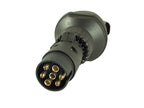 Ficha redutora de 24v para 12V (para ficha femea 7 ligações 24volts) (S.26426)