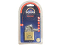 Squire Solid Brass Lion Range Padlock - Brass, Largura da estrutura em: 39.5mm (Classificação de segurança: 3) (S.26759)