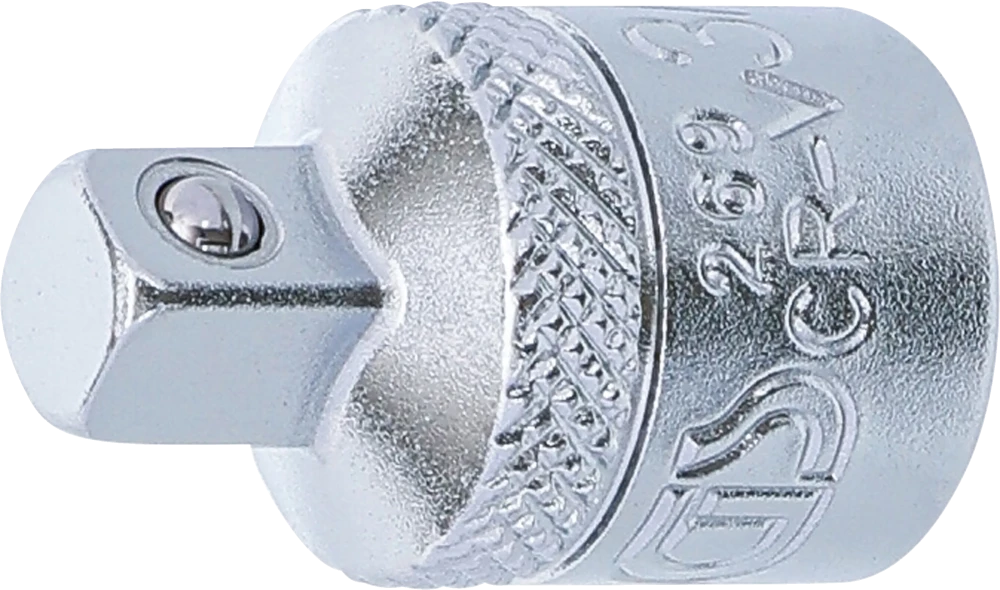 Adaptador de chave de caixa | Quadrado externo 10 mm (3/8") - Sextavado externo 6,3 mm (1/4")