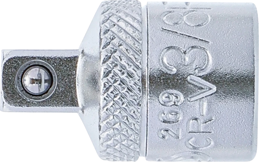 Adaptador de chave de caixa | Quadrado externo 10 mm (3/8") - Sextavado externo 6,3 mm (1/4")