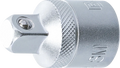 Adaptador de chave de caixa | Quadrado externo 12,5 mm (1/2") - Sextavado externo 10 mm (3/8")