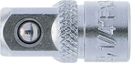 Adaptador de chave de caixa | Quadrado externo 6,3 mm (1/4") - Sextavado externo 10 mm (3/8")
