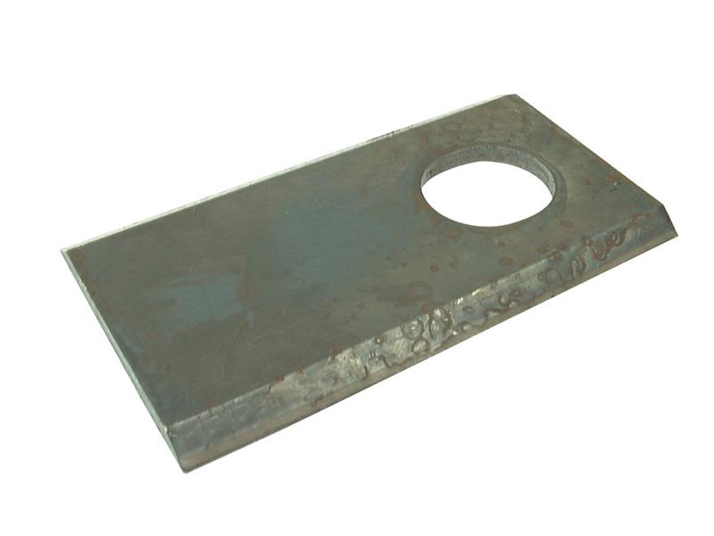 Faca - Faca plana - 117 x 42x4.5mm - Orifício Ø18.25mm - Esq./Dt. - para Hesston Aplicavel em: FR152327 (S.27441)