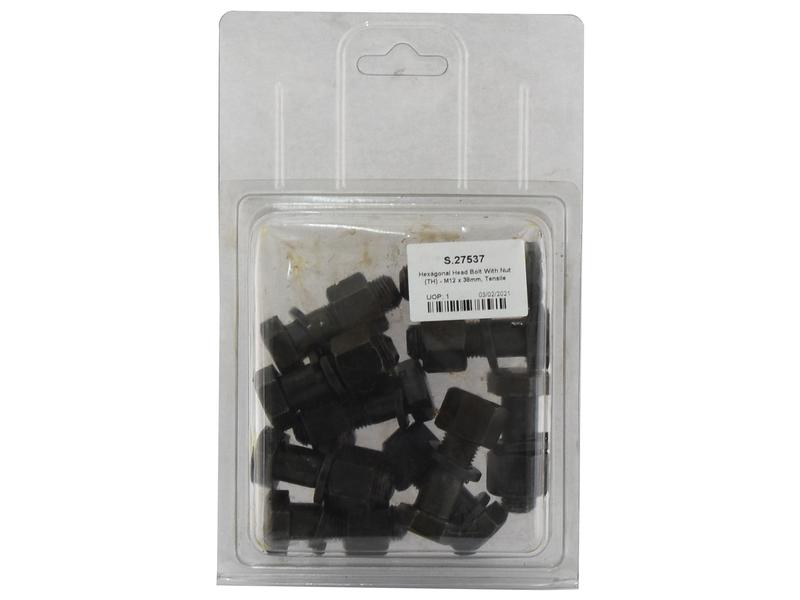 Parafuso - M12x38mm, 12.9 (10 un. Agripak) (S.27537)