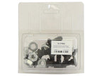Parafuso c/porca - M10 x 25mm, Resistência à tração 8.8 (10 un. Agripak) (S.27563)