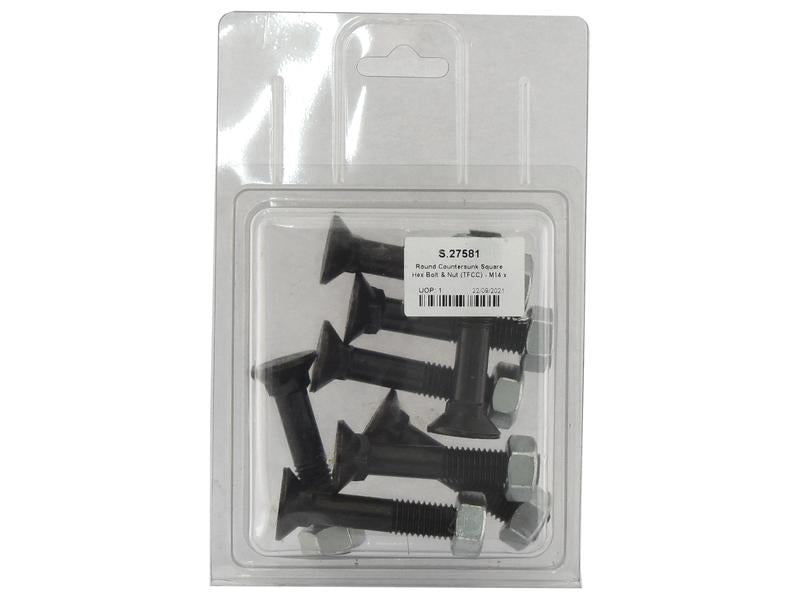 Parafuso c/porca - M12 x 65mm, Resistência à tração 8.8 (8 un. Agripak) (S.27581)