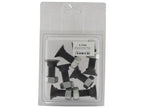 Parafuso c/porca - M14 x 40mm, Resistência à tração 8.8 (8 un. Agripak) (S.27586)