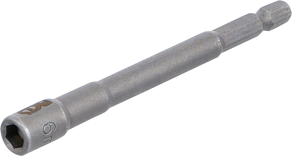 Encaixe para chave de caixa sextavado, extra comprido | para perfuradoras | Entrada de sextavado externo 6,3 mm (1/4") | 6 mm