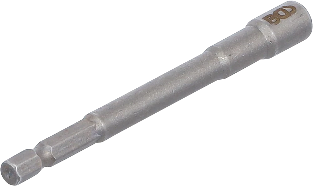 Encaixe para chave de caixa sextavado, extra comprido | para perfuradoras | Entrada de sextavado externo 6,3 mm (1/4") | 6 mm