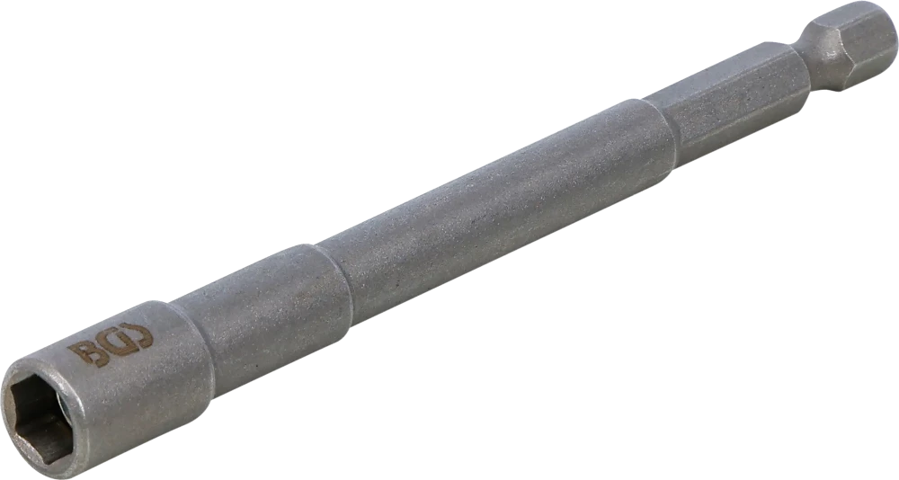 Encaixe para chave de caixa sextavado, extra comprido | para perfuradoras | Entrada de sextavado externo 6,3 mm (1/4") | 7 mm