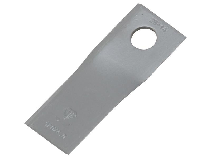 Agripak 6 x S.77074, 6 x S.77075 Faca - Faca torcida - 120x48x4mm - Orifício Ø18.5mm - Esq./Dt. - para Vicon (S.27635)