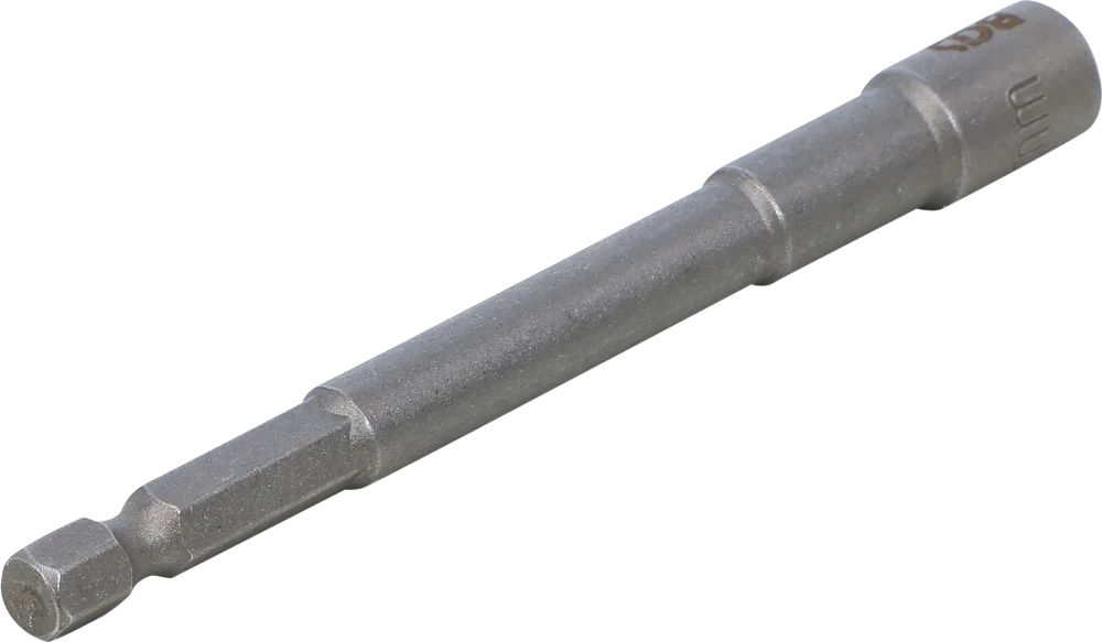 Encaixe para chave de caixa sextavado, extra comprido | para perfuradoras | Entrada de sextavado externo 6,3 mm (1/4") | 7 mm