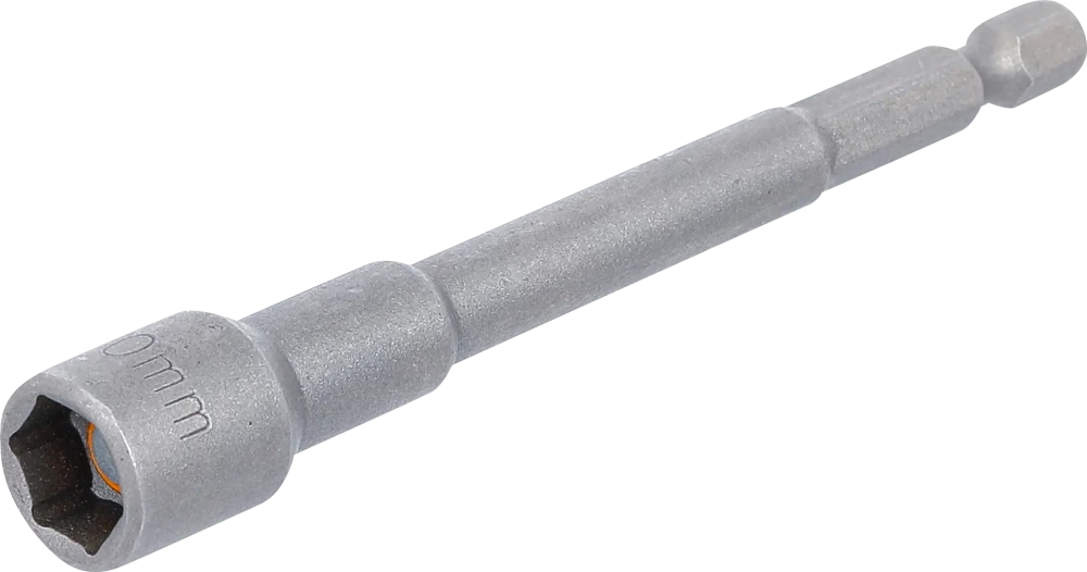 Encaixe para chave de caixa sextavado, extra comprido | para perfuradoras | Entrada de sextavado externo 6,3 mm (1/4") | 10 mm