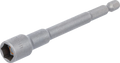 Encaixe para chave de caixa sextavado, extra comprido | para perfuradoras | Entrada de sextavado externo 6,3 mm (1/4") | 10 mm