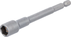 Encaixe para chave de caixa sextavado, extra comprido | para perfuradoras | Entrada de sextavado externo 6,3 mm (1/4") | 10 mm