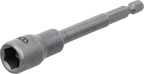 Encaixe para chave de caixa sextavado, extra comprido | para perfuradoras | Entrada de sextavado externo 6,3 mm (1/4") | 11 mm