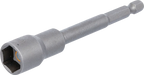 Encaixe para chave de caixa sextavado, extra comprido | para perfuradoras | Entrada de sextavado externo 6,3 mm (1/4") | 13 mm