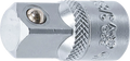 Adaptador de chave de caixa | Quadrado externo 10 mm (3/8") - Sextavado externo 12,5 mm (1/2")