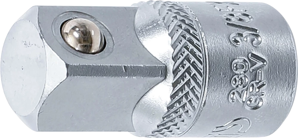 Adaptador de chave de caixa | Quadrado externo 10 mm (3/8") - Sextavado externo 12,5 mm (1/2")