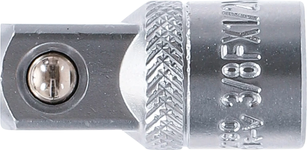 Adaptador de chave de caixa | Quadrado externo 10 mm (3/8") - Sextavado externo 12,5 mm (1/2")