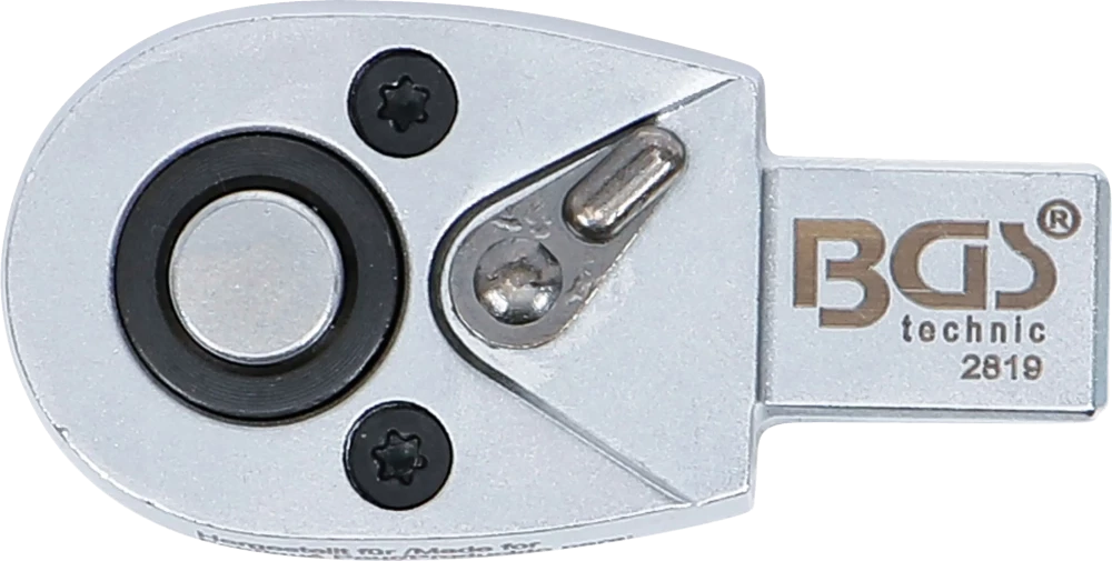 Roquete reversível de encaixe | 6,3 mm (1/4") | admissão 9 x 12 mm
