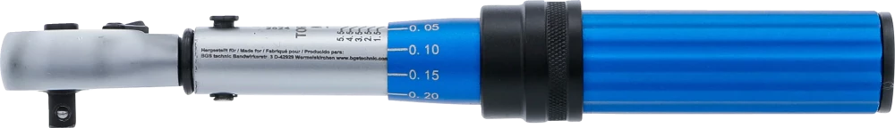 Chave de torque | 6,3 mm (1/4") | 1 - 6 Nm