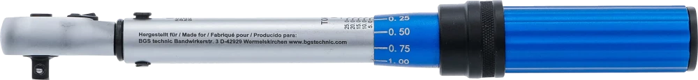 Chave de torque | 6,3 mm (1/4") | 5 - 25 Nm
