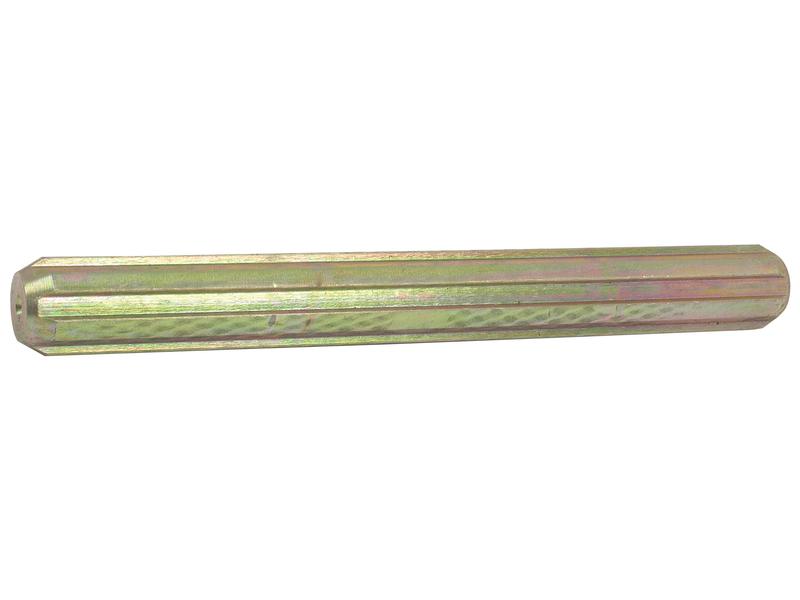 Veio estriado PTO —estriado total - 1 1/8'' - 6 estrias, Comp: 254mm. (S.282)