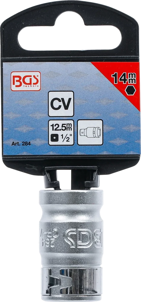 Adaptador de Pontas com Esfera de Retenção | 1/2" → Hex 14 mm