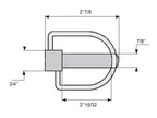 Cavilha estabilizador Ø19mm x 73mm (S.28606)
