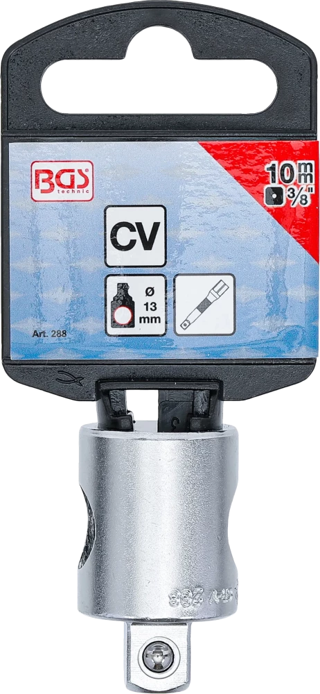 Adaptador de cabo deslizante para extensões | Saída de quadrado interno 10 mm (3/8")