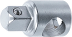 Adaptador de cabo deslizante para extensões | Saída de quadrado externo 12,5 mm (1/2")