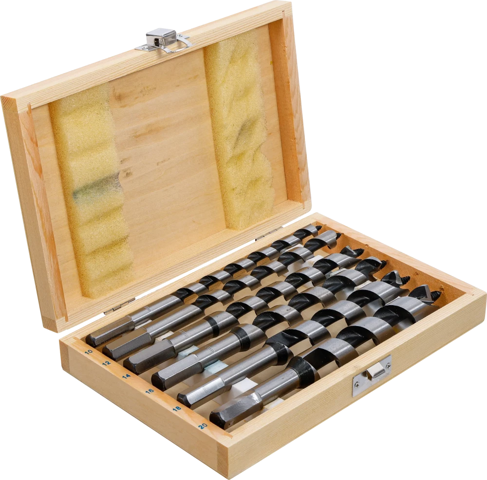 Conjunto de brocas de carpinteiro | 200 mm | 6 peças