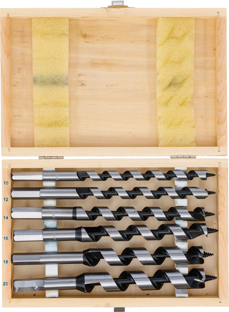 Conjunto de brocas de carpinteiro | 200 mm | 6 peças