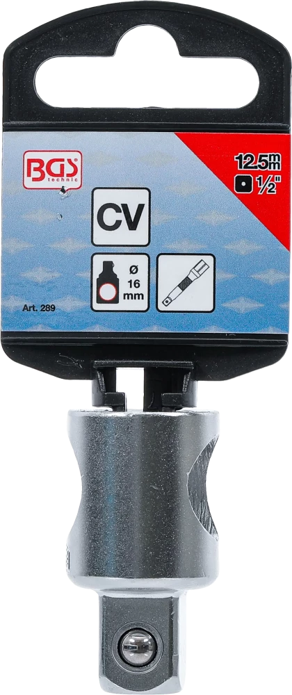 Adaptador de cabo deslizante para extensões | Saída de quadrado externo 12,5 mm (1/2")