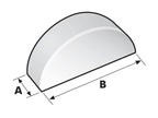 Escatel em polegadas 2.38mm x 12.70mm (DIN or Standard No. DIN 6888) (S.2904)