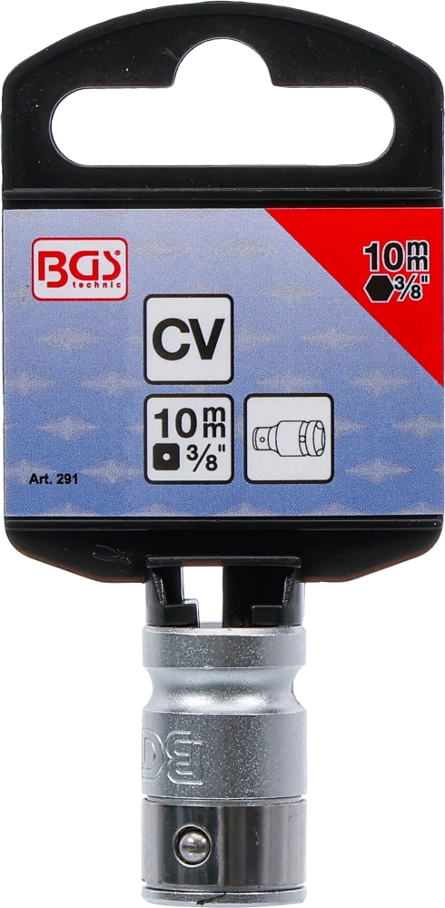 Adaptador de Pontas com Esfera de Retenção | 3/8" → 3/8"