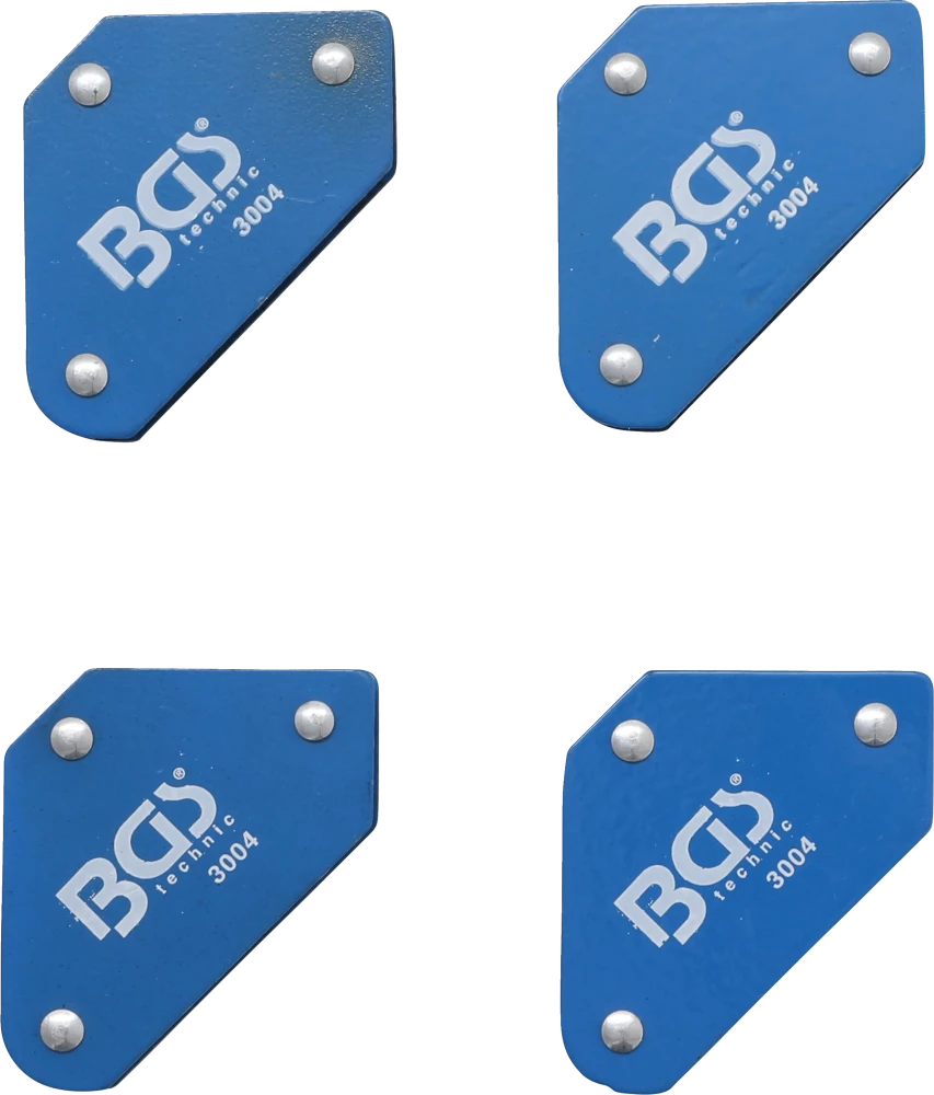 Conjunto de mini suportes magnéticos | 45° - 90° - 135° | 4 peças