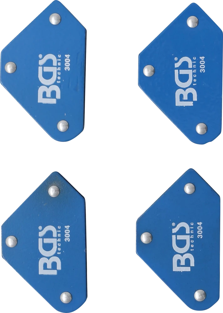 Conjunto de mini suportes magnéticos | 45° - 90° - 135° | 4 peças