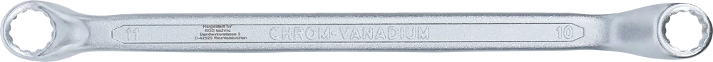 Chave de luneta dupla, curvada profunda | 10 x 11 mm
