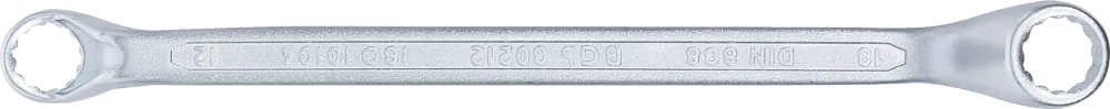 Chave de luneta dupla | curvada profunda | 12 x 13 mm