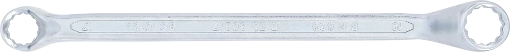 Chave de luneta dupla | curvada profunda | 17 x 19 mm