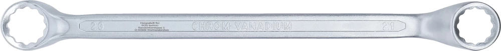 Chave de luneta dupla | curvada profunda | 21 x 23 mm